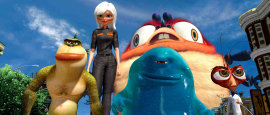 Monsters vs. Aliens' monsters